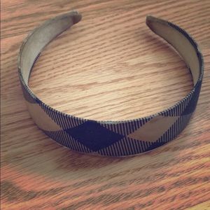 Worn Burberry headband. Not in the best condition